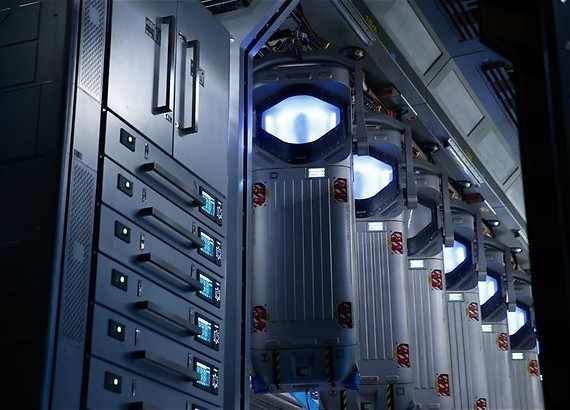 Michael Fassbender in de ruimte