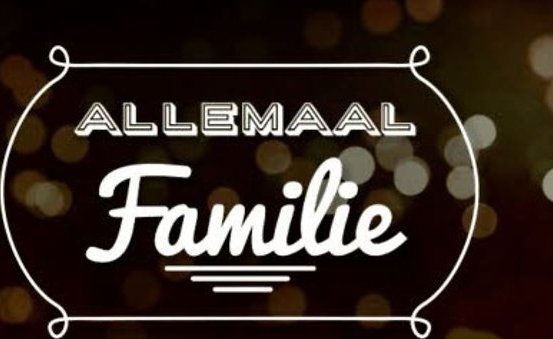 Kijkcijfers: Allemaal Familie opent met aardige score: 608.000 kijkers