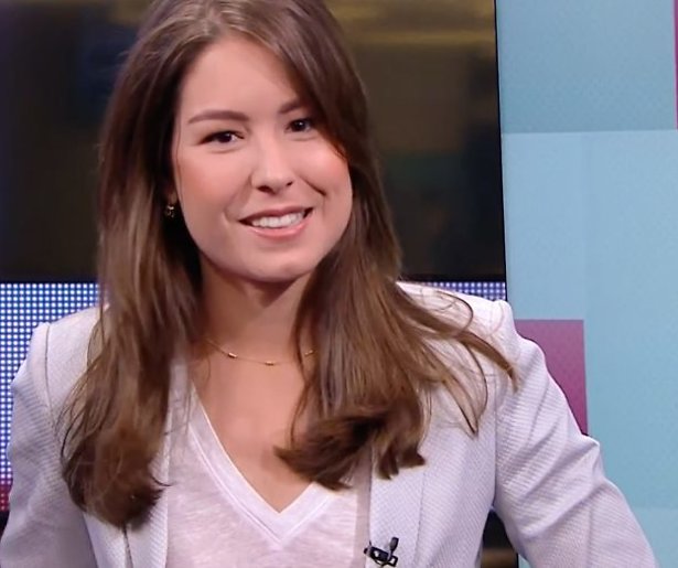 Amber Brantsen blij bij NOS Journaal