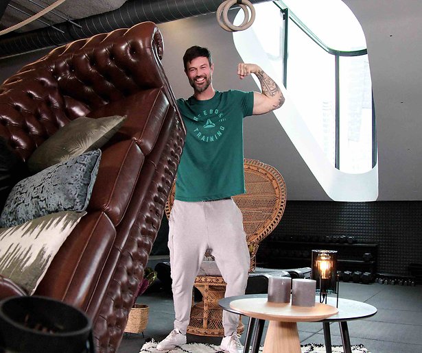 Arie Boomsma verzorgt trainingen met topsporters op Videoland