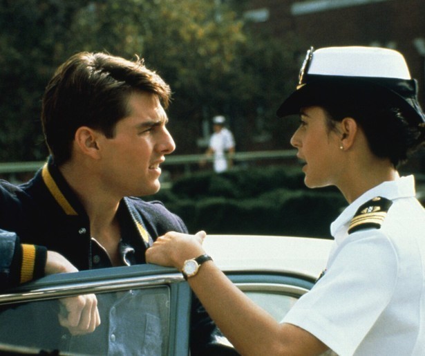 De spanning loopt hoog op tussen Tom Cruise en Jack Nicholson in A Few Good Men