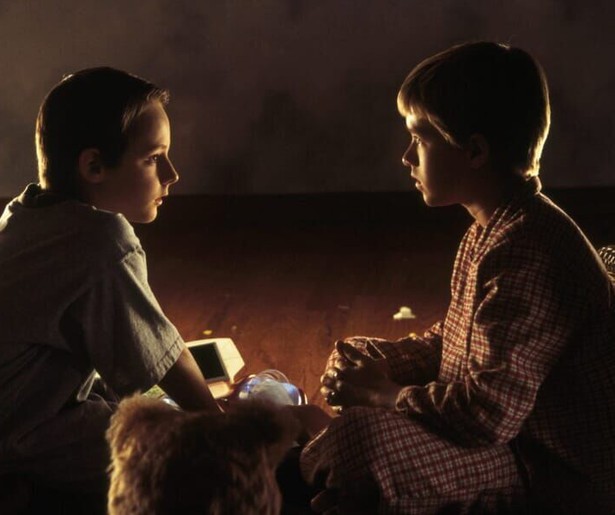 Haley Joel Osment is een robotjongetje in A.I. Artificial Intelligence