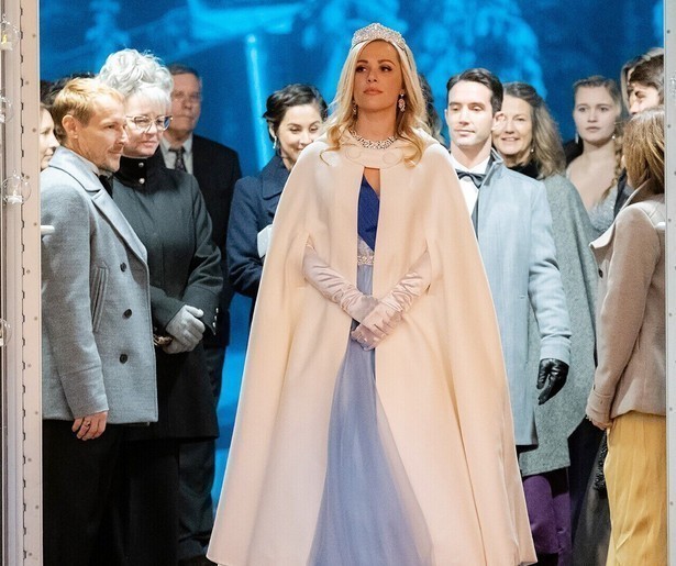 De prinses en het skiresort in romantische film A Winter Princess