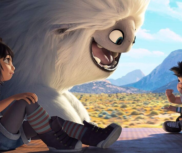 Kruip met het hele gezin voor de buis voor de animatiefilm Abominable