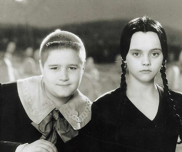 Christina Ricci is niet blij met de gezinsuitbreiding in Addams Family Values