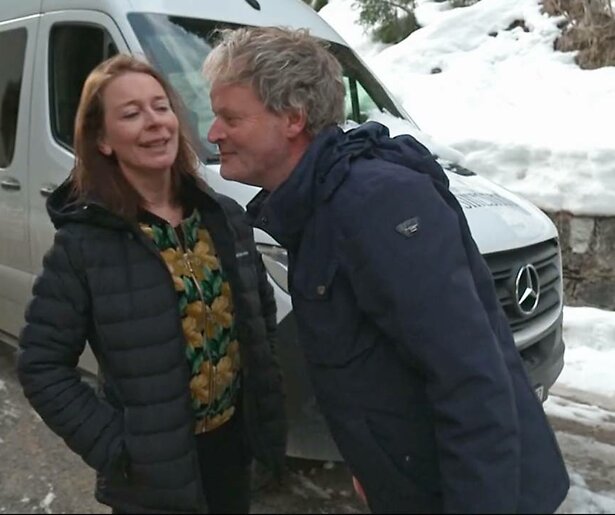 De TV van gisteren: Een tenenkrommend afscheid tussen Adrienne en Robert in Winter Vol Liefde