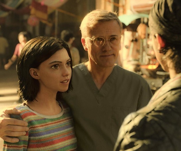 Christoph Waltz staat voor een groot raadsel in Alita: Battle Angel