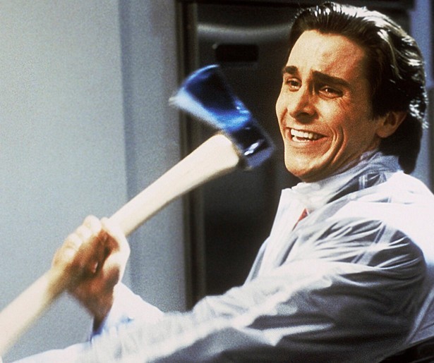 Christian Bale blijkt een koelbloedige moordenaar zonder geweten in American Psycho