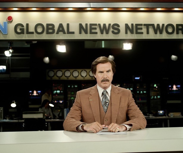 Will Ferrell draait door in Anchorman 2: The Legend Continues