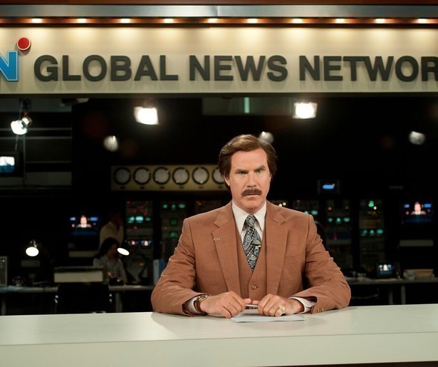 Will Ferrell draait compleet door in Anchorman 2: The Legend Continues