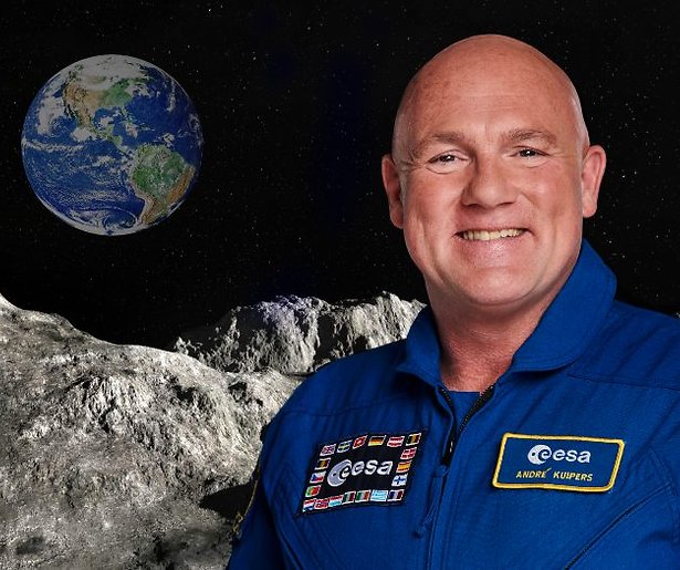 André Kuipers in actie voor het klimaat