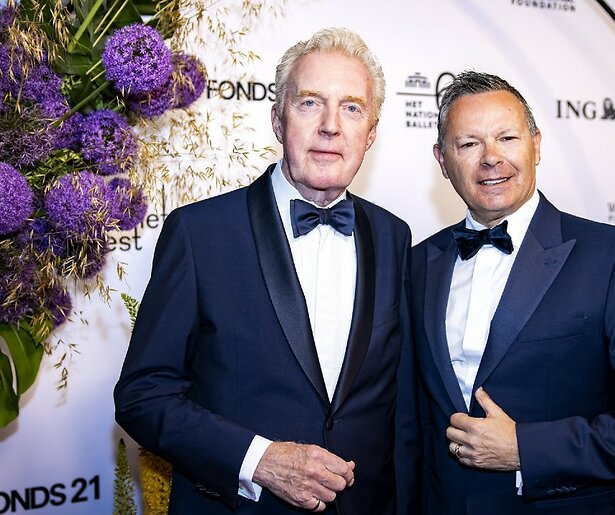 Nieuwe vriend André van Duin scheidde speciaal voor hem