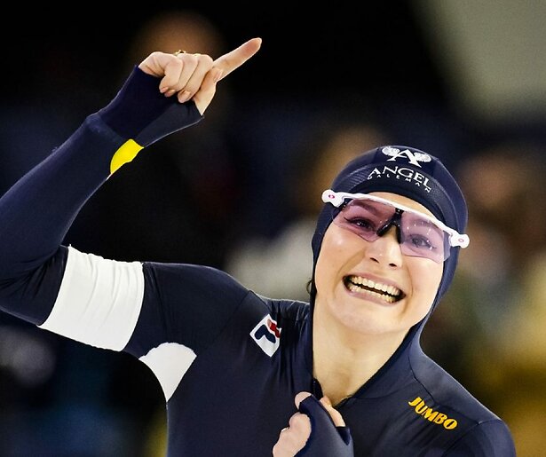 Angel Daleman en Wesly Dijs gaan voor goud tijdens de World Cup in Heerenveen