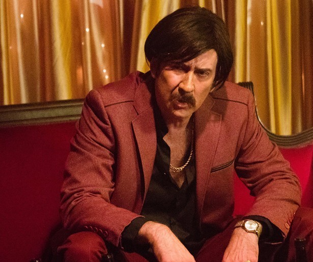 Nicolas Cage heeft zijn bokkenpruik op in Arsenal