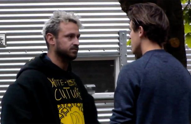 Jessie en Brandon hebben ruzie in Utopia