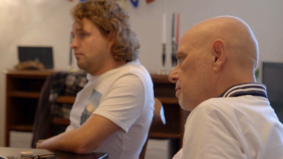 Martijn en zijn vader Ronald in B&B Vol Liefde: Hoe Is Het Nu Met?.
