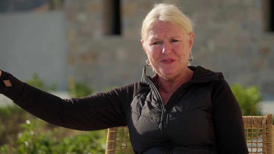 Petra viel als een blok voor Chantal