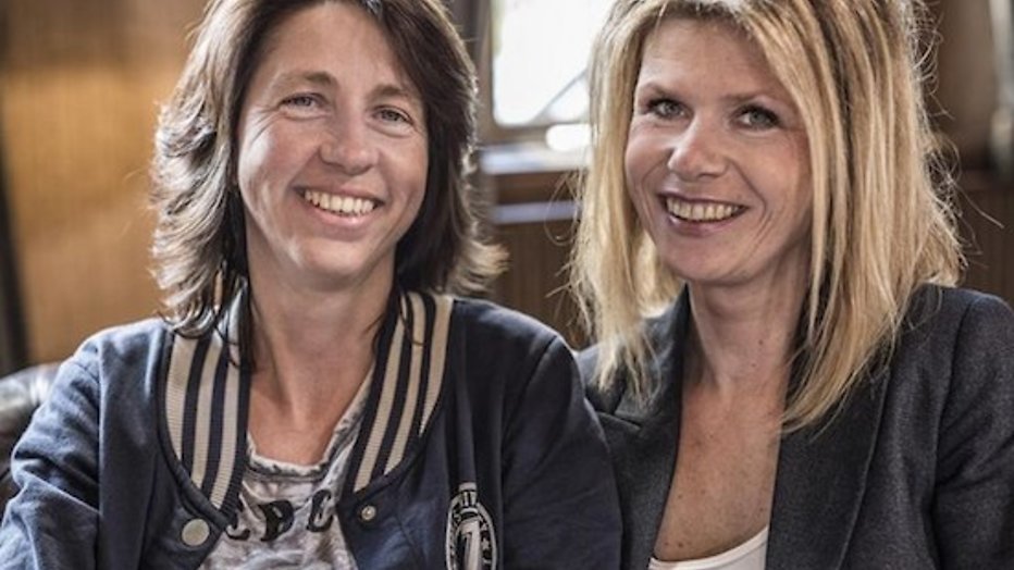 Esther en boerin Bertie uit elkaar Esther en boerin Bertie uit elkaar