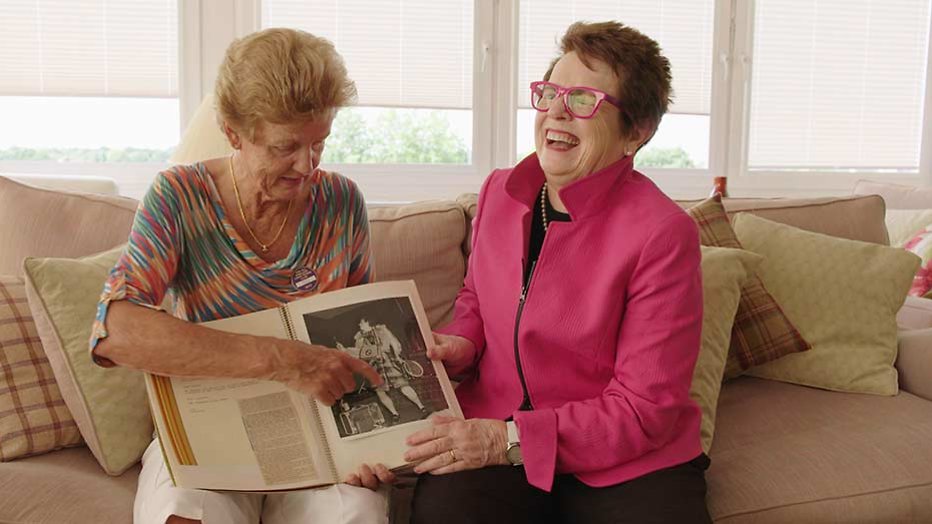 Tenniskampioen Betty Stöve in Andere Tijden Sport