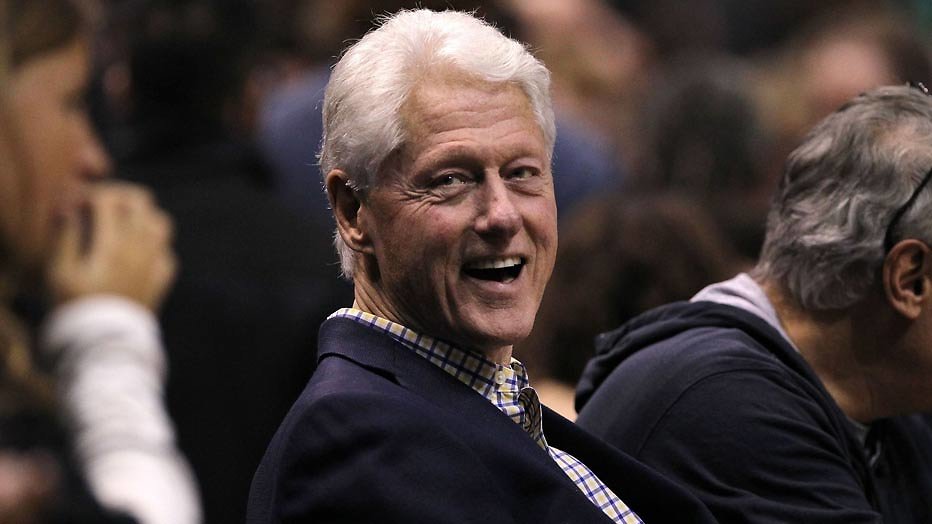 Bill Clinton zit vanavond aan tafel bij Eva Jinek Bill Clinton zit vanavond aan tafel bij Eva Jinek