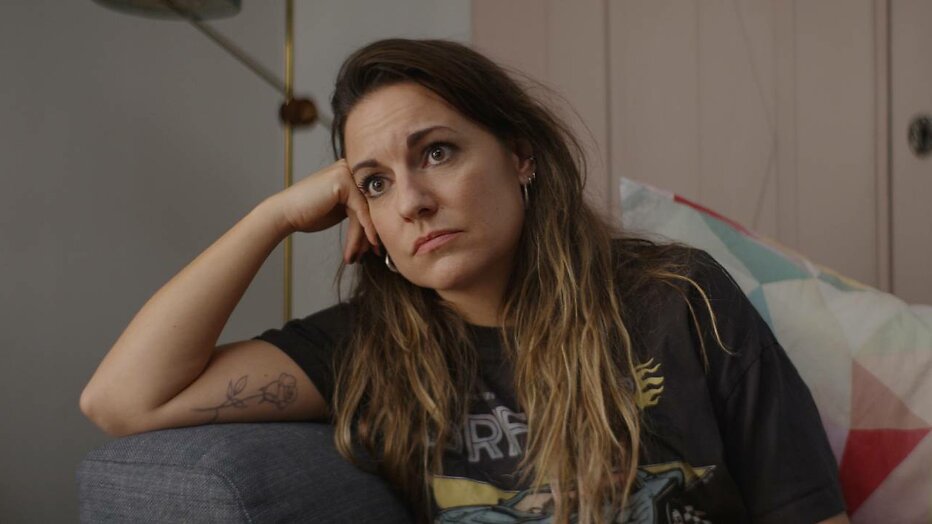 Eva Crutzen in haar rol als Cat.