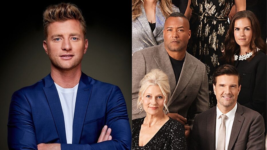 Jan Versteegh en de cast van GTST