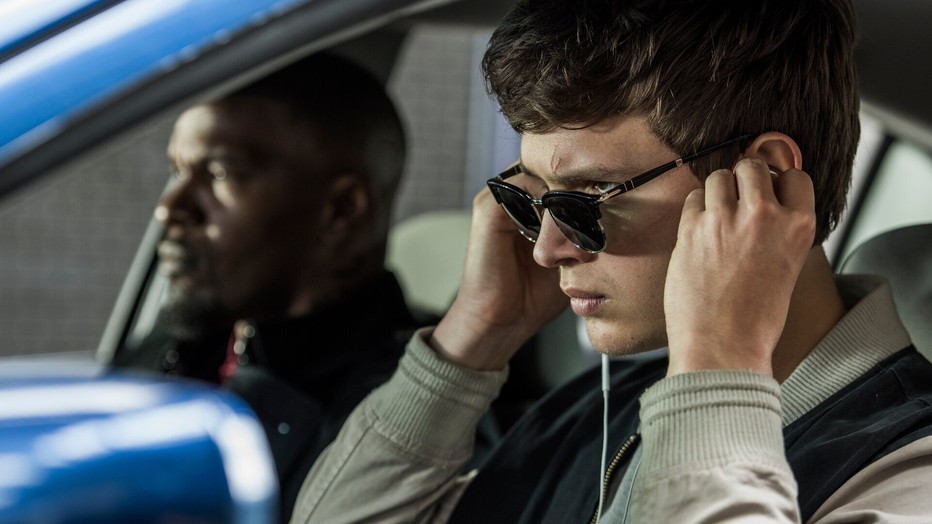 Ansel Elgort en Jamie Foxx in Baby Driver