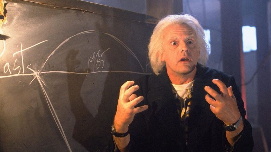 Christopher Lloyd in Back to the Future Part II Christopher Lloyd in Back to the Future Part II