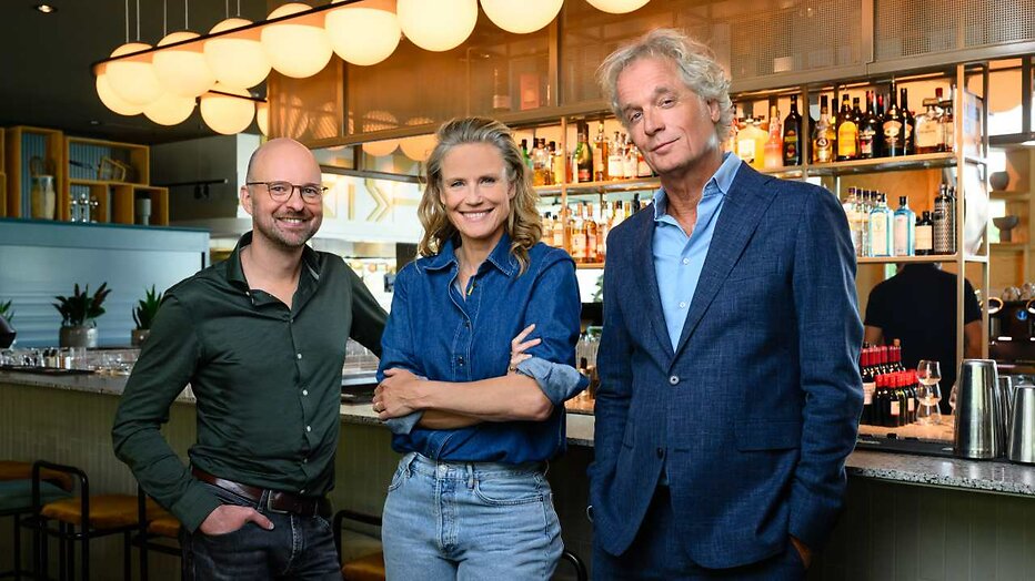 Tim de Wit, Sophie Hilbrand en Jeroen Pauw Tim de Wit, Sophie Hilbrand en Jeroen Pauw