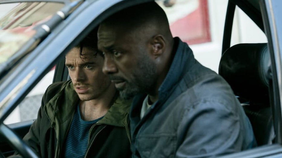 Idris Elba en Richard Madden in Bastille Day Idris Elba en Richard Madden in Bastille Day