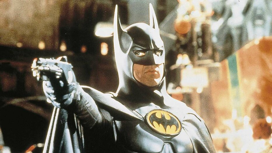 Michael Keaton als Batman in Batman Returns Michael Keaton als Batman in Batman Returns