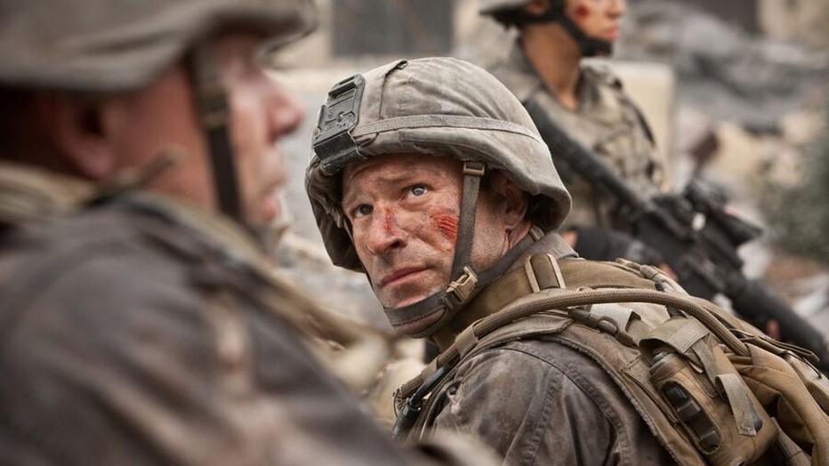 Aaron Eckhart in Battle Los Angeles