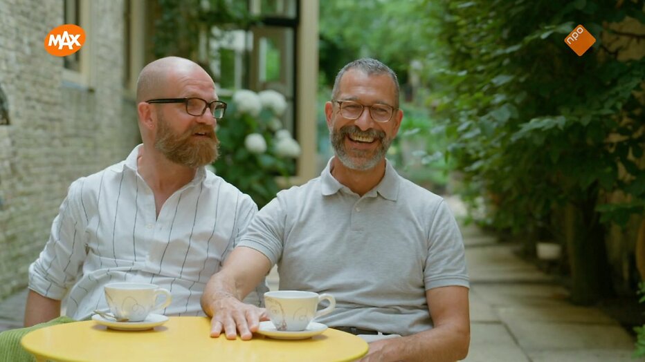 Francesco en Sieb in Bed & Breakfast