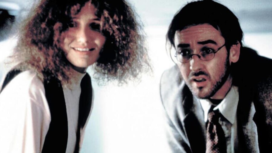 Cameron Diaz en John Cusack in Being John Malkovich Cameron Diaz en John Cusack in Being John Malkovich