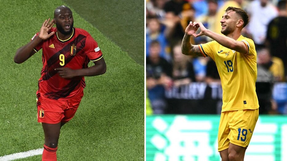 Romelu Lukaku en Denis Dragus Romelu Lukaku en Denis Dragus