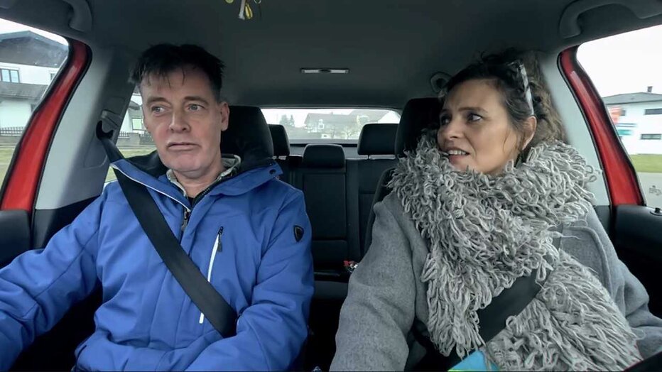 Ben en Claudia in Winter Vol Liefde