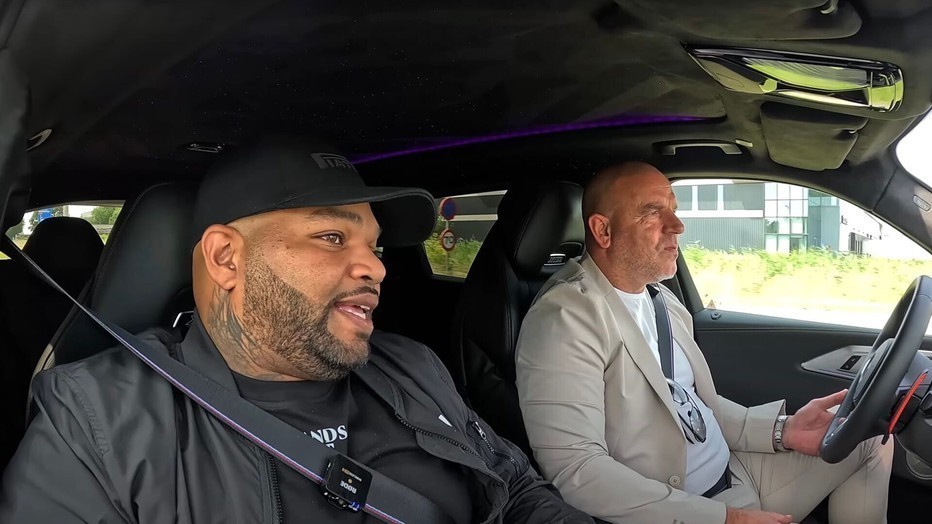 Brace en Andy van der Meijde in Bij Andy in de Auto