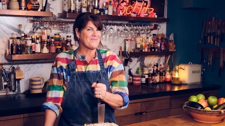 Yvette van Boven voor Bij Van Boven thuis