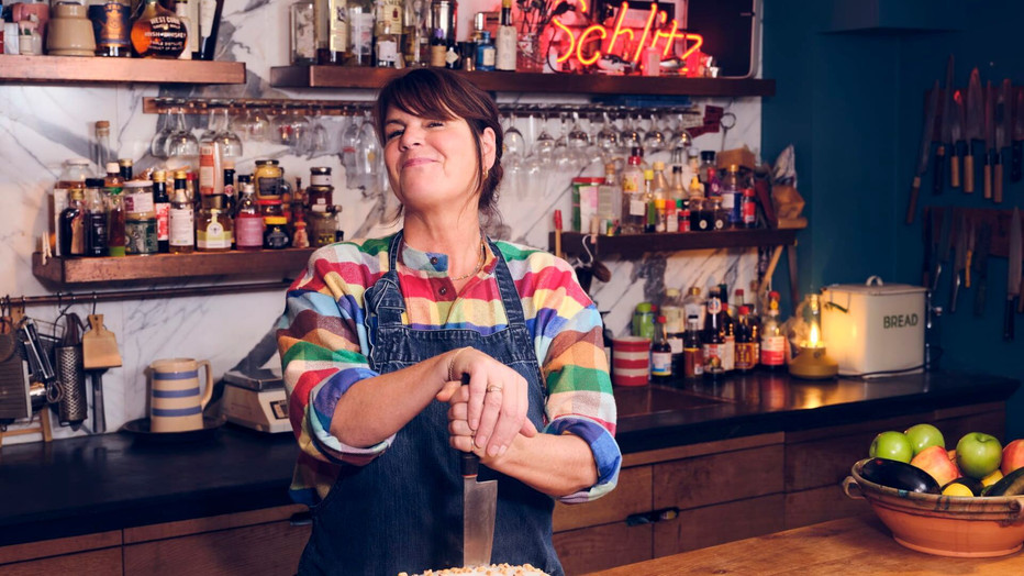 Yvette van Boven voor Bij Van Boven Thuis Eindejaarsspecial