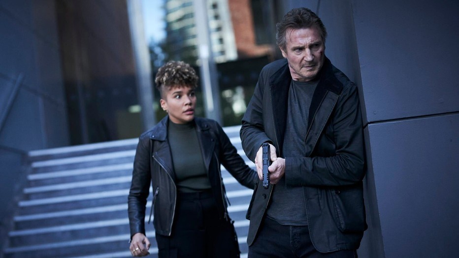 Liam Neeson en collega uit Blacklight Liam Neeson en collega uit Blacklight