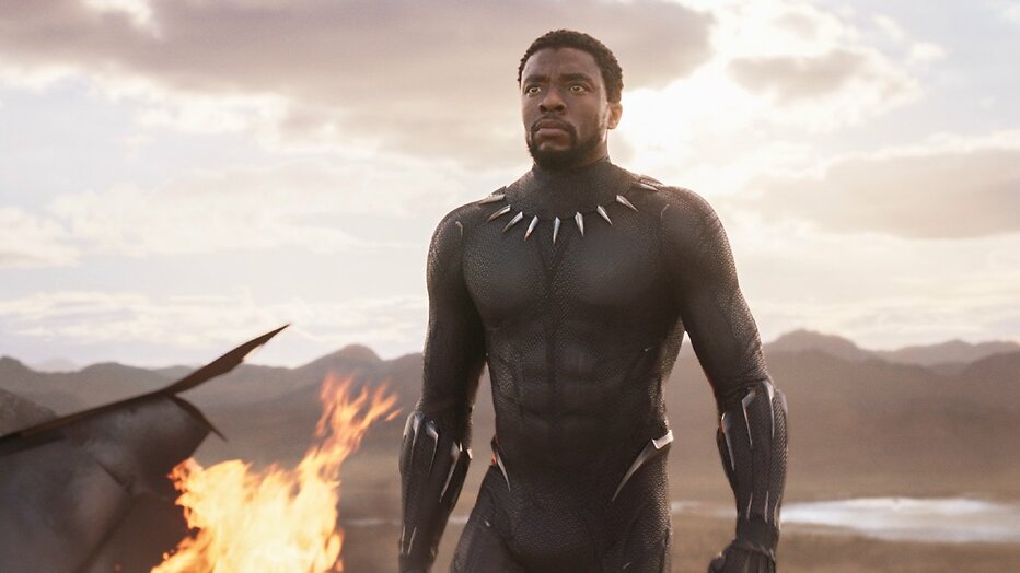 Chadwick Boseman in Black Panther Chadwick Boseman in Black Panther