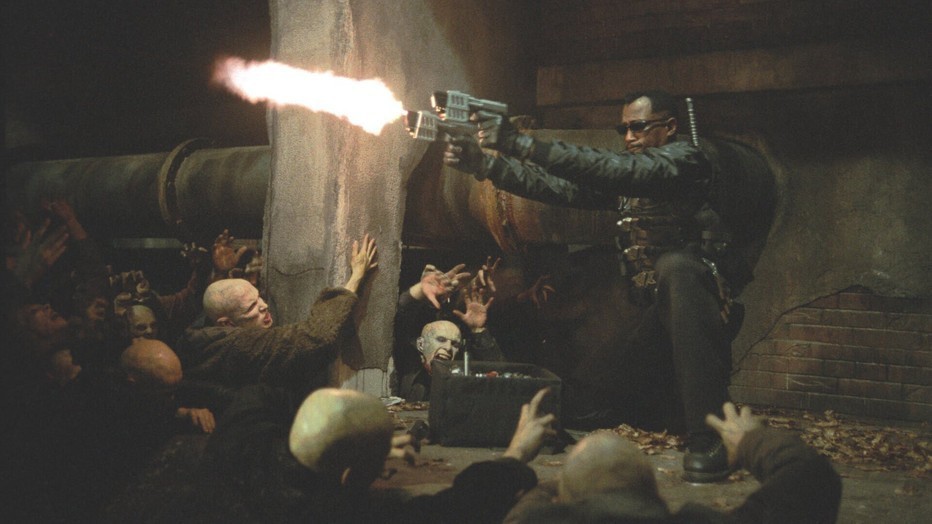 Wesley Snipes in Blade II Wesley Snipes in Blade II