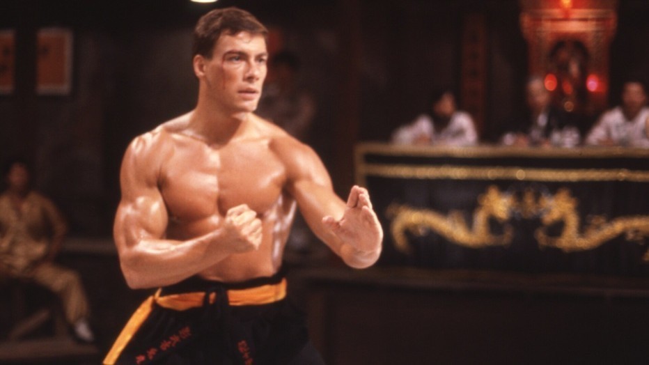 Jean-Claude van Damme als Frank Dux in Bloodsport Jean-Claude van Damme als Frank Dux in Bloodsport