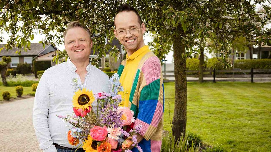 Jeroen en Dirk-Geert uit Boeren, Bijbels en Beauties.