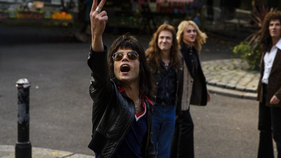 Rami Malek in Bohemian Rhapsody