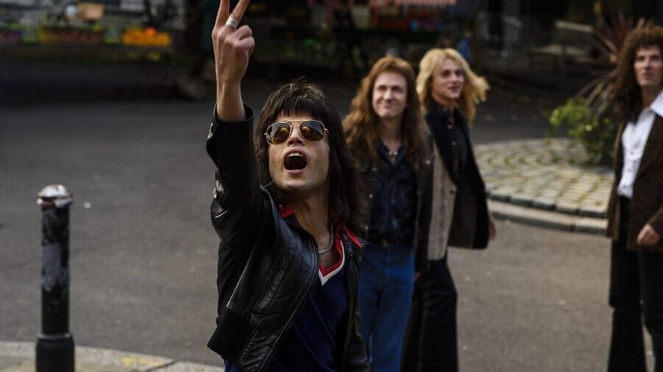 Rami Malek in Bohemian Rhapsody