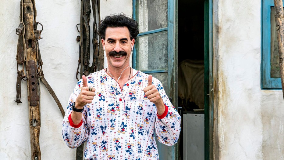 Sacha Baron Cohen in Borat Subsequent Moviefilm
