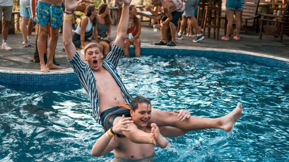 Bram en Robbin voor Break Free