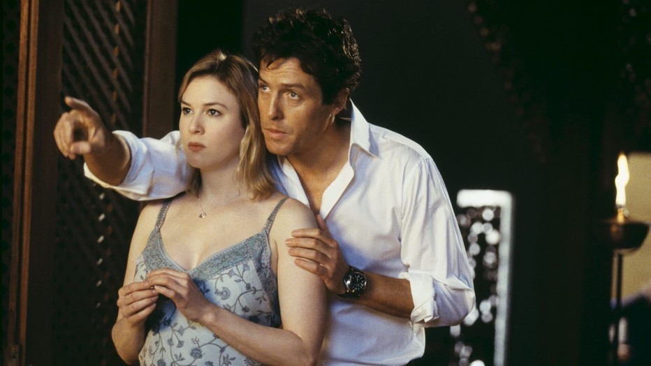 Renée Zellweger en Hugh Grant in Bridget Jones: The Edge of Reason Renée Zellweger en Hugh Grant in Bridget Jones: The Edge of Reason
