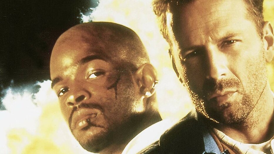 Damon Wayans en Bruce Willis in The Last Boy Scout